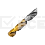 Сверло спиральное по металлу Denzel 8,5 х 165 мм, Р6М5, Golden Tip, удлиненное, фото4