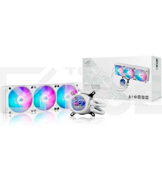 Жидкостная система охлаждения ASUS ROG STRIX LC III 360 ARGb LCD WHT