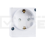 Розетка 1-м ОП AtlasDesign Profi54 16А IP54 250В с заземл. защ. шторки белый SchE ATN540145, фото2