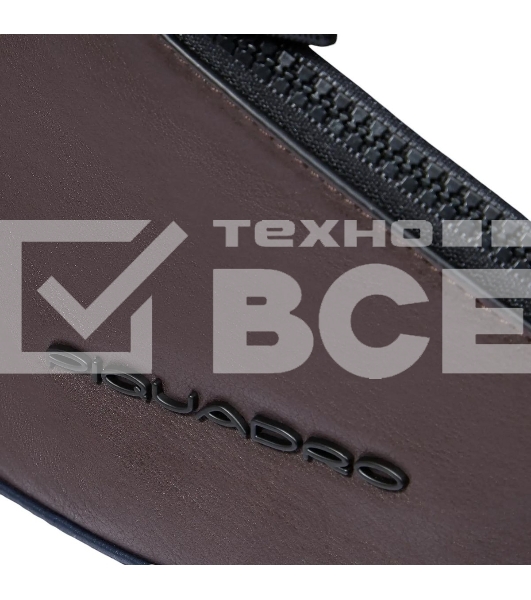 Рюкзак слинг Piquadro Harper CA6784AP/BLUTM синий/коричневый кожа