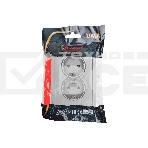 Розетка 2-мест. б/з СП ZIMA IP20 16А ПБТ безвинт. зажим серый матовый LEZARD 704-7400-128BQC, фото2