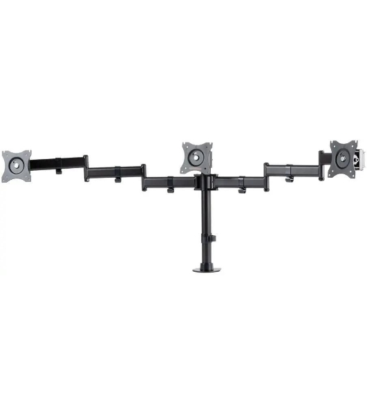 Кронштейн для мониторов Arm Media LCD-T15 черный 15'-32' макс.30кг настольный поворот и наклон верт.перемещ.