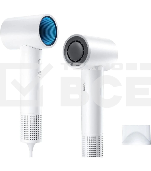 Фен Roidmi Hair dryer Miro белый, 1300 Вт, компактный, ионизация