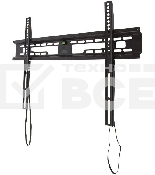 Кронштейн для телевизора Kromax FLAT-1 черный, 32'-90' макс. 65 кг, настенный, фиксированный