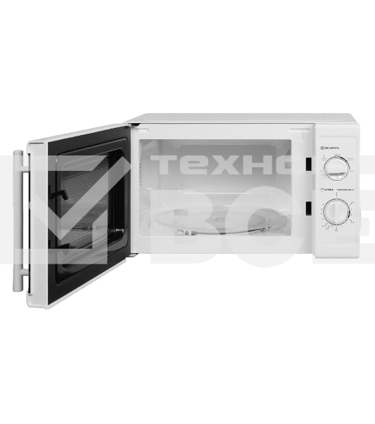 Микроволновая печь HOME HMM207СW белый, 20 л, 700 Вт, переключатели - поворотный механизм