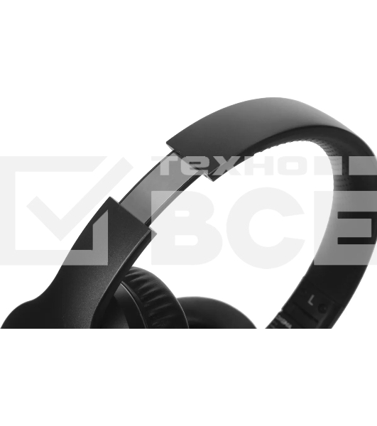 Беспроводные/проводные наушники Digma BT-19 ANC черный, накладные, Bluetooth + проводной, активное шумоподавление, складная конструкция, до 15 ч