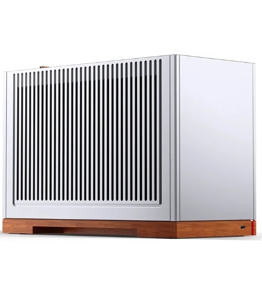 Корпус Jonsbo T9, Mini-ITX, серебристый