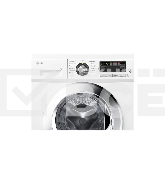 Стиральная машина LG F1096ND3 белая, загрузка фронтальная 6кг, 1000 об/мин., класс: A