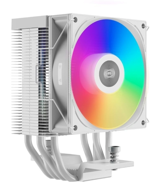Устройство охлаждения (кулер) PcCooler R400 ARGB Soc-AM5/AM4/1200/1700/1851 белый 4-pin Al+Cu 180W Ret (R400-WHAWYX-US)