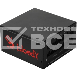 Блок питания Bloody BD-PS1250P, 1250 Вт, 80 PLUS Platinum, 140мм, модульный, черный
