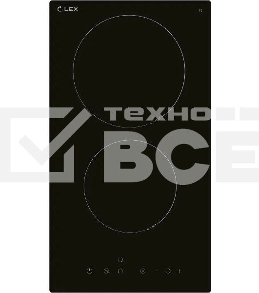 Электрическая варочная панель LEX EVH 320B BL Hi-Light, независимая, черный