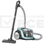 Пылесос Eurostek EVC-4519 бирюзовый, 500/2800 Вт, уборка сухая, пылесборник - контейнер, 3 л, фото2