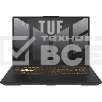 Ноутбук ASUS TUF Gaming F17 FX707ZC4-HX119 серый 90NR0GX1-M008D0 17.3