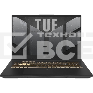 Ноутбук ASUS TUF Gaming F17 FX707ZC4-HX119 серый 90NR0GX1-M008D0 17.3