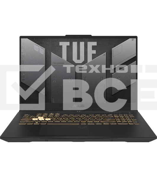 Ноутбук ASUS TUF Gaming F17 FX707ZC4-HX119 серый 90NR0GX1-M008D0 17.3