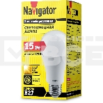 Лампа светодиодная Navigator 61 200 NLL-A70/А60-15-230-2.7K-E27, фото2