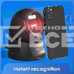 Сканер штрих-кода DELI ES231 проводной, USB, чёрный, фото2