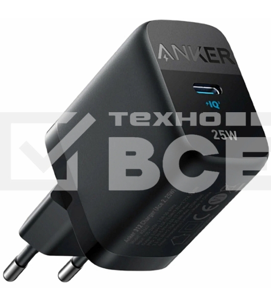 Сетевое зарядное устройство Anker 312 25W Black