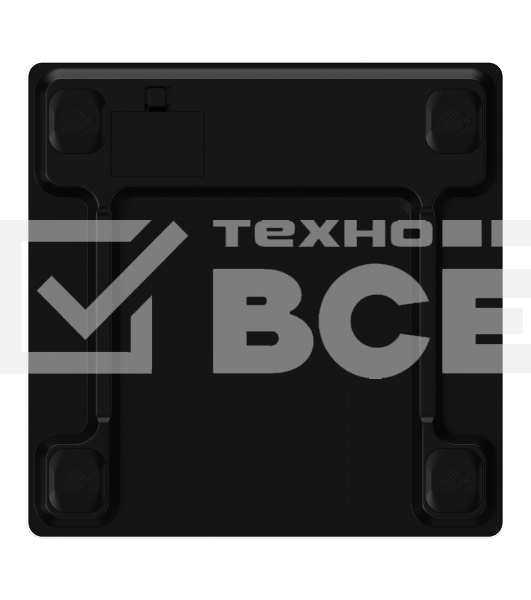 Весы напольные Maxvi BS101 черный