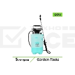 Опрыскиватель садовый помповый Deli DL581105A 5л, регулируемый разбрызгиватель, шланг 1,2м, ремень для переноски, фото9