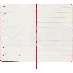 Еженедельник Moleskine ACADEMIC WKNT Large 130х210мм датир.18мес 208стр. красный, фото4