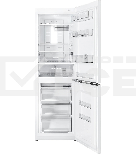 Холодильник Atlant ХМ-4621-109-NW белый двухкамерный 235/94л морозилка снизу, No Frost