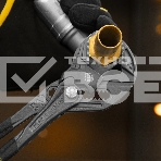 Клещи переставные Denzel кнопочный механизм, обливные рукоятки, сантехнические, 250 мм, фото12