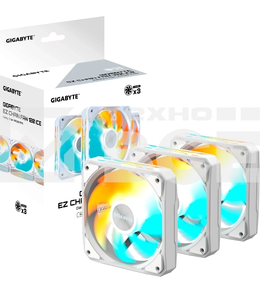 Комплект вентиляторов Gigabyte GP-GbT EZFAN1203 ICE