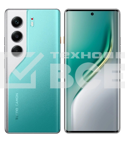 Смартфон Tecno Camon 40 Pro CM6, 8/256Gb, зеленый