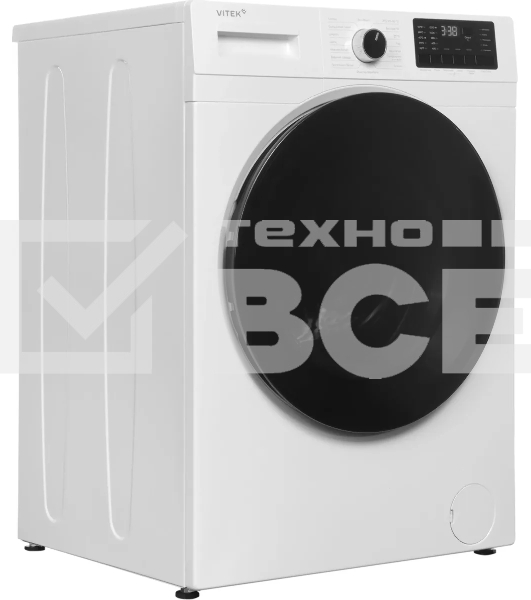 Стиральная машина Vitek VT-WME8201 класс: A+++ загр.фронтальная макс.:8кг белый инвертор