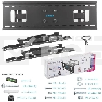 Кронштейн Kromax ATLANTIS-80 черный для LED/LCD телевизоров 32'-75', max 50 кг, настенный, фото3