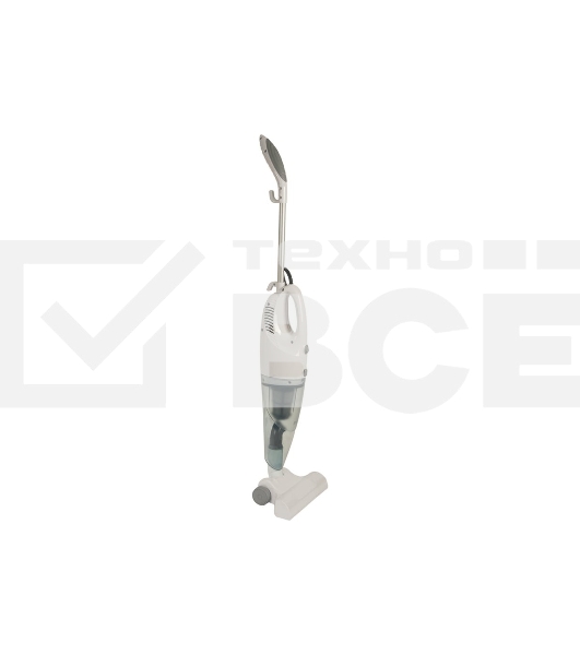 Пылесос вертикальный Mystery MVC-1127 белый, питание от сети, 800 Вт, уборка сухая, пылесборник 1.5 л