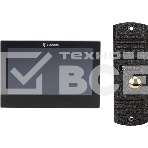 Цветной монитор видеодомофона SECURIC AC-438 7' AHD в комплекте с вызывной видеопанелью с кнопкой, фото 1