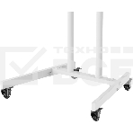 Стойка для телевизора Cactus CS-ST04 белый, 37'-70' макс. 68 кг, напольный, мобильный, фото3