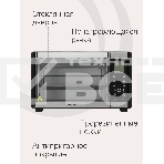 Электрическая мини-печь Krona OFEN 28 BLS, фото14