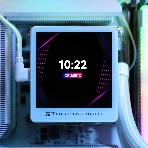 Водяное охлаждение для процессора Thermalright Grand Vision 360 (360mm, LED, White, ARGB/Fans: 3x120mm, 80.45CFM, 29.4dBA, 2150RPM/Pump height 72.5mm, 6400RPM, Rad thickness 27mm/S: 1700, 1200, 1851, 115X, 2011, 2066, AM5, AM4), фото3