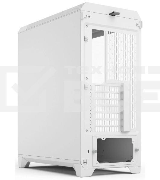 Корпус Fractal Design Meshify 3 White RGB TG Clear Tint, Midi-Tower, белый, 3 x 140 мм