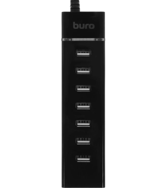 USB-концентратор Buro BPH-C-P107, USB-C, USB 2.0 7 портов, USB