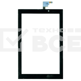Сенсорное стекло (тачскрин) для HP Slate 7 3G, черное