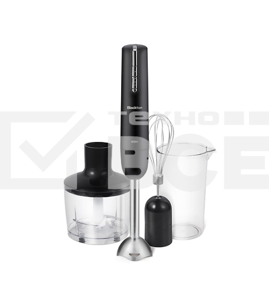 Блендер Blackton Bt HB401P Black. Мощность 900 Вт, 3 в 1: блендер, миксер, измельчитель