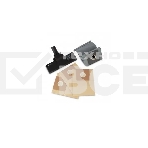 Пылесос Vitek VT-1819 (MC) серый/оранжевый, 400/1400 Вт, уборка сухая, пылесборник мешок 3 л, фото2