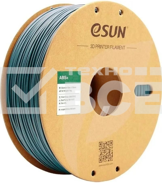 Пластик для принтера 3D Esun ABS+175H1 ABS d1.75мм 1кг 1цв.