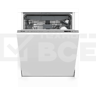 Встраиваемая посудомоечная машина Hotpoint HI 5D84 DW, серый, 59.8 см, 15 компл., 44 дБ, класс A
