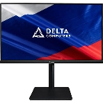 Монитор 27' Delta Computers Сова OM270I IPS 1920x1080, 75 Гц, 5 мс, 16:9, 250 кд/м², 1xHDMI, 1xDP, 1xVGA, 2x3 Вт, черный, фото 1