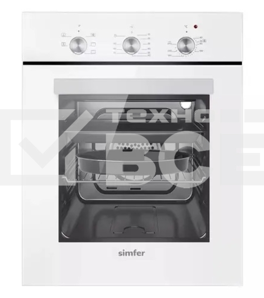 Электрический духовой шкаф Simfer B4EC16022 белый