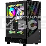 Компьютерный корпус Aerocool / Formula Mana Geometry черный без БП ATX 3x120mm 1xUSB3.0 1xUSB3.1 audio bott PSU, фото4