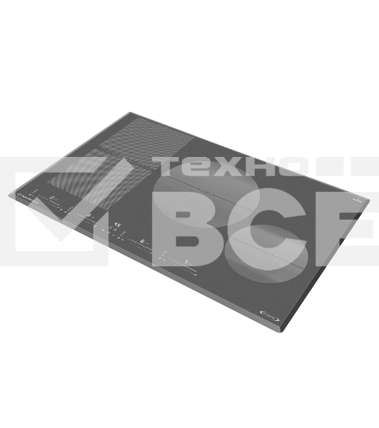 Индукционная варочная панель Maunfeld CVI804SFDGR Inverter графитовый