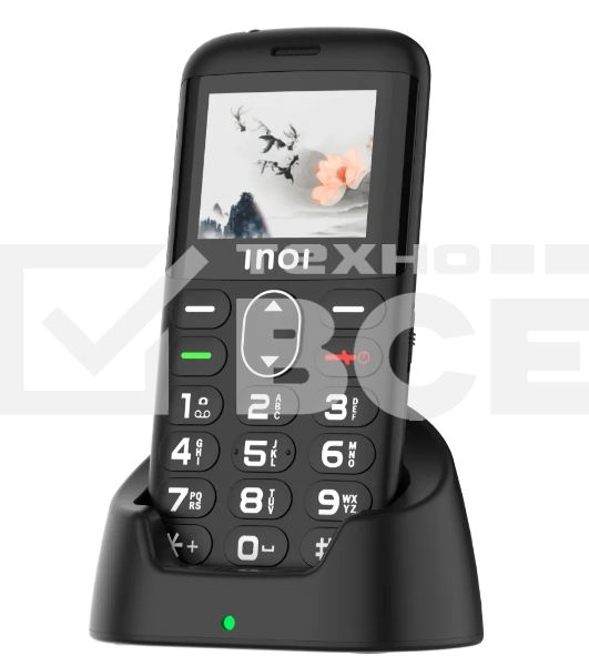 Мобильный телефон INOI 148 Senior 4G черный