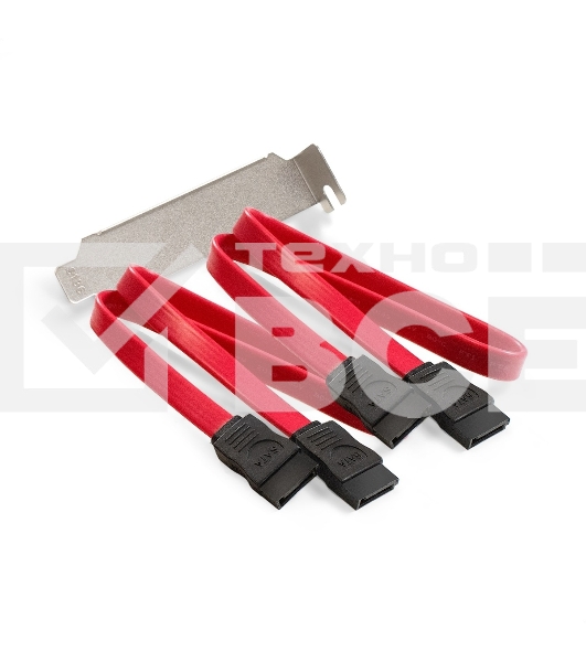 Контроллер ExeGate EXE-516 (PCI-E x4 v3.0, SATA3 6Gb/s, 6 int, ASMedia Chipset ASM1166)