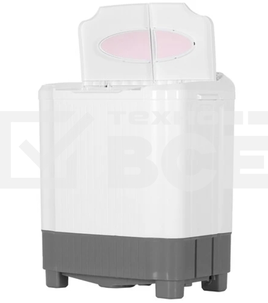 Стиральная машина Славда WS-50PЕТ белый, загрузка вертикальная 5 кг, 1350 об/мин, класс А